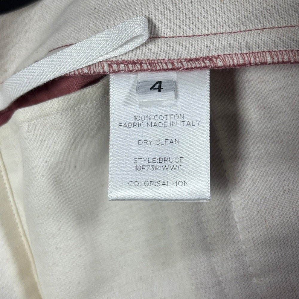 Land of Distraction "Bruce" Salmon Corduroy Flare Pants NWT Barneys New York Sz4 - Picture 6 of 9